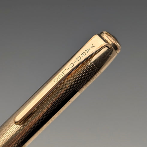 英国ヴィンテージ ヤード・オ・レッド ロールドゴールド 推進式ペンシル ケース入